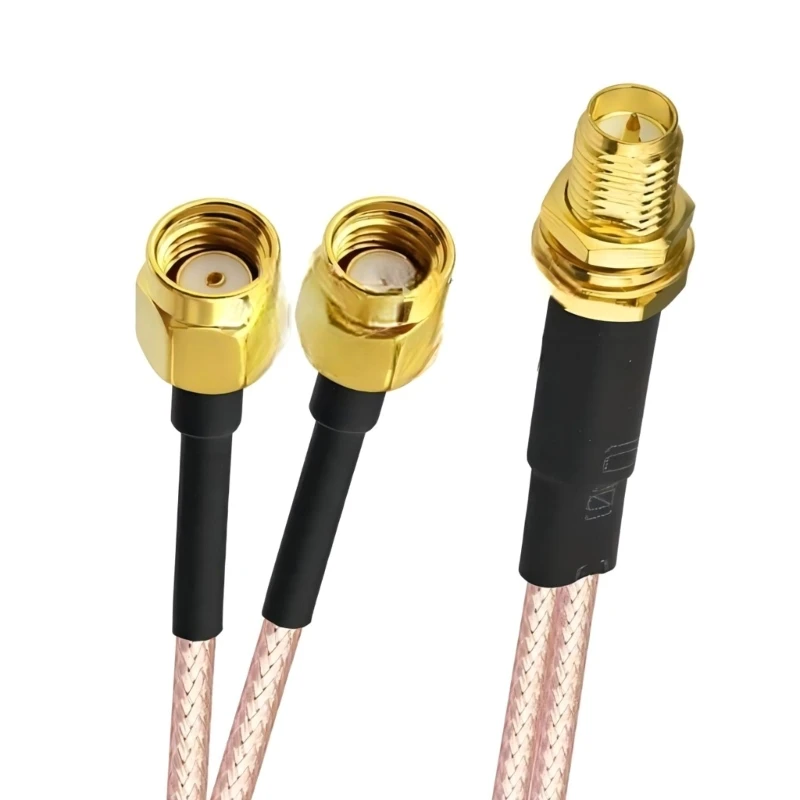 

SMA Splitters Cable SMA Male to Double SMA Female Cable for 3G Routers