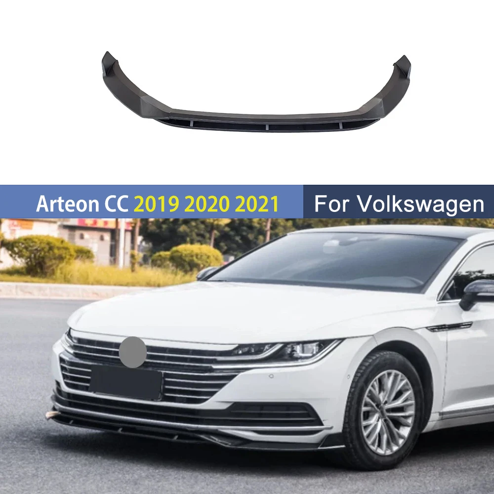 폭스 바겐 Arteon CC 2019 2020 2021 앞 범퍼 스플리터 립 디퓨저 스포..