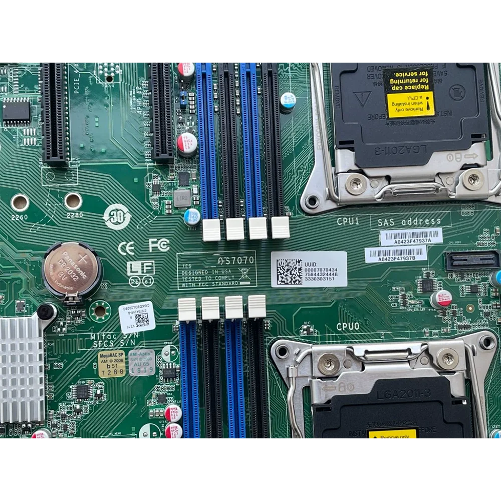 For TYAN E5 Dual Road Motherboard supports 2696 v4 With Sound Card 3GPU S7070 S7070A2NR-B 8 For TYAN E5 Dual Road Motherboard supports 2696 v4 With Sound Card 3GPU S7070 S7070A2NR-B - Image 6