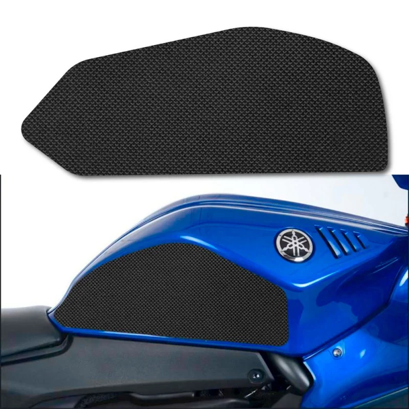 For Yamaha R7	2021-2022 3M Self Adhesive Silicone Non-Sliptank Pads Traction Grips 3D Rubber
