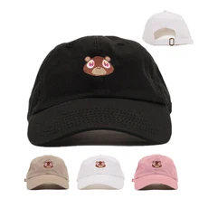 

Cartoon Bear Baseball Caps For Men Embroidery Cotton Snapback Fashion Adjustable Peaked Hip Hop Caps Women's Sunscreen Dad Hat