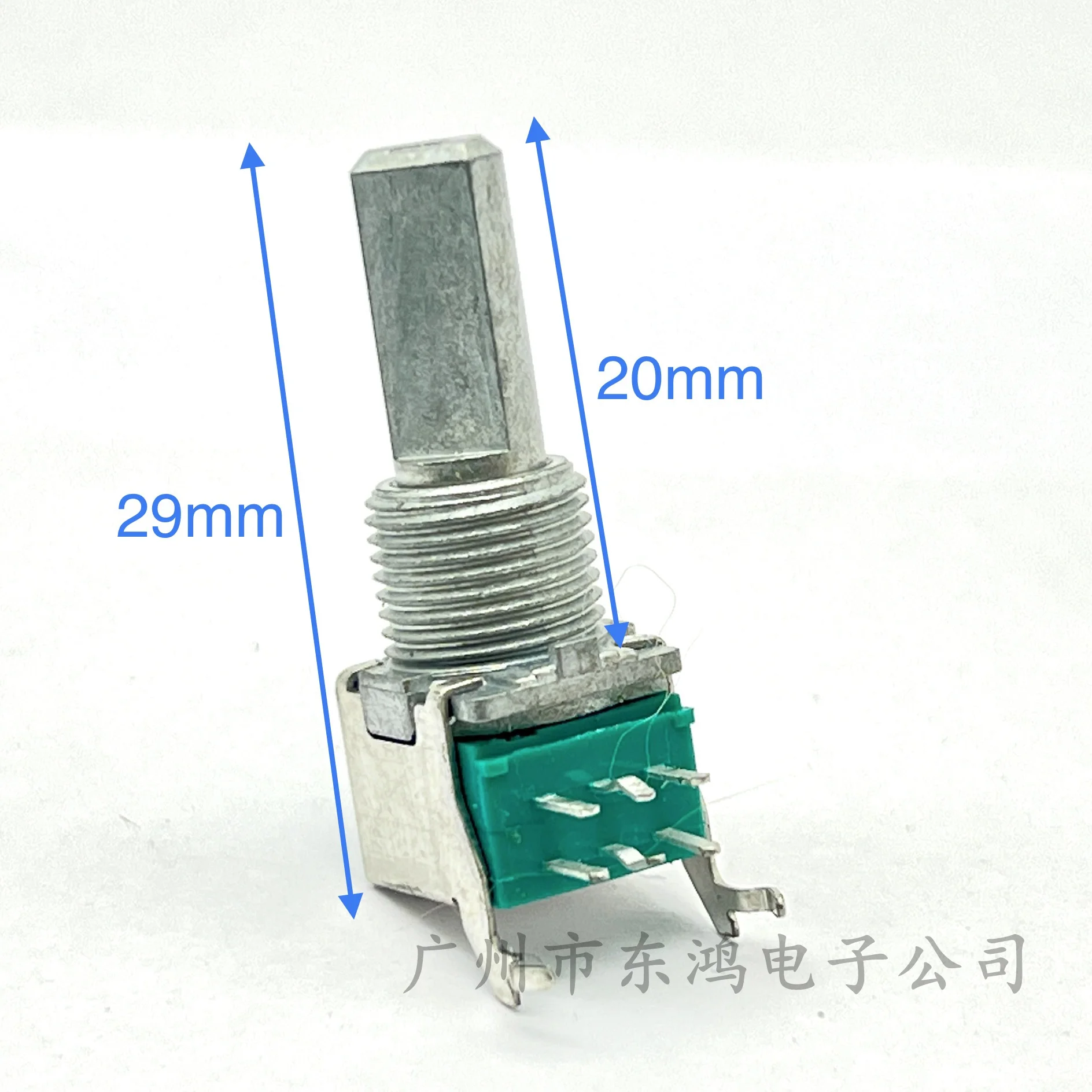 950-100-1 710-100-2 一段　穴あり Japan ALPS 09 horizontal duplex precision potentiometer B50K