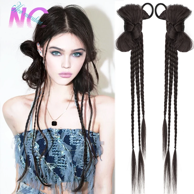 Concubine Synthetic Bow Ponytail for fake hair extensions