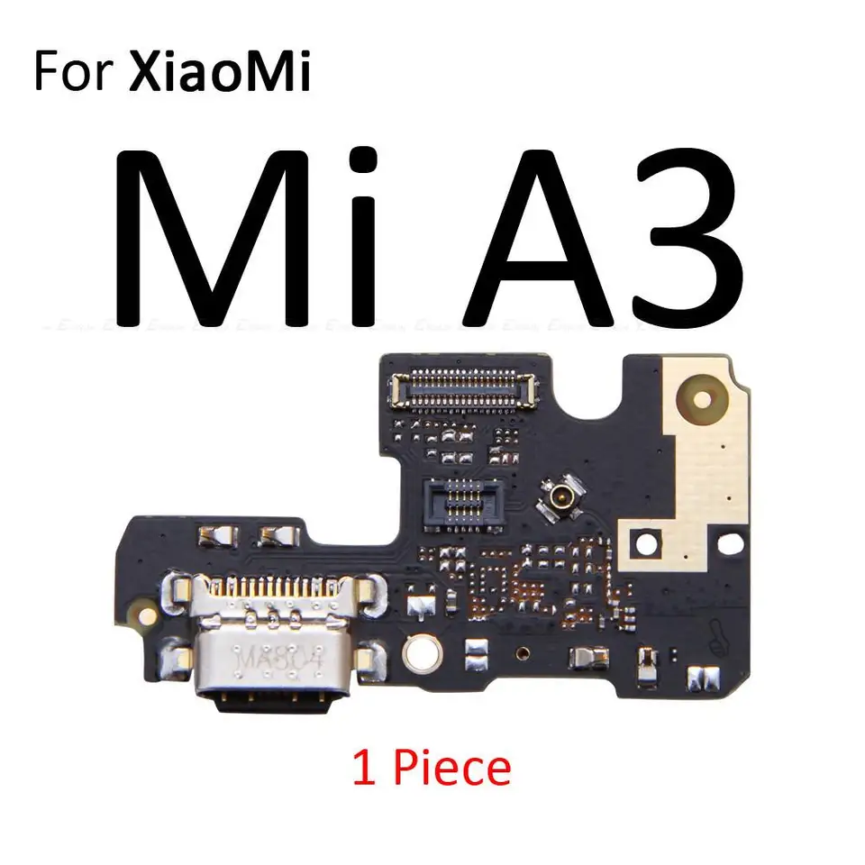 SRJTEK Per Xiaomi Redmi Note 8 2021 Sostituzione Dock Connector Per Redmi Note 8 Porta di Ricarica M1908C3JH Porta Cuffia M1908C3JG Microfono Cavo Flex M1908C3JI Tipo C Kit di Riparazione