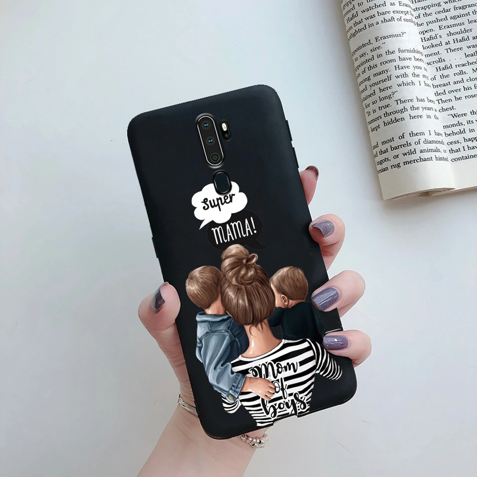 For OPPO A5 2020 Case For OPPO A9 2020 Fashion Phone Back Cover Soft Beauty Girl Silicone Case For OPPO A9 A5 A 5 A 9 2020 Funda cases for oppo cell phone