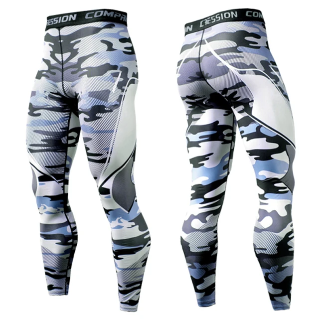 Men's Sweatpants Compression Quick Dry Fitness Sport Leggings Men Sportswear Training Basketball Tights Gym Running Sports Pants KC170