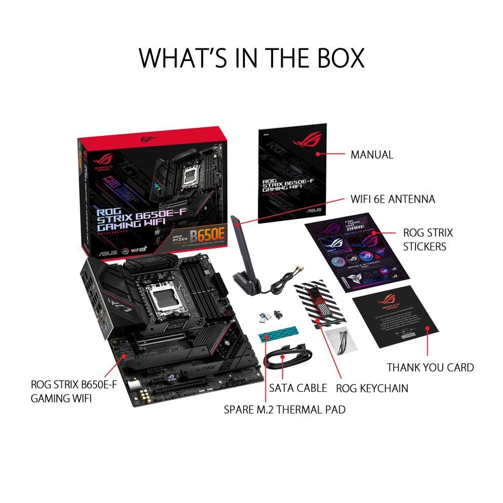 新品未使用 ASUS ROG STRIX B650E-I GAMING WIFI ROG STRIX