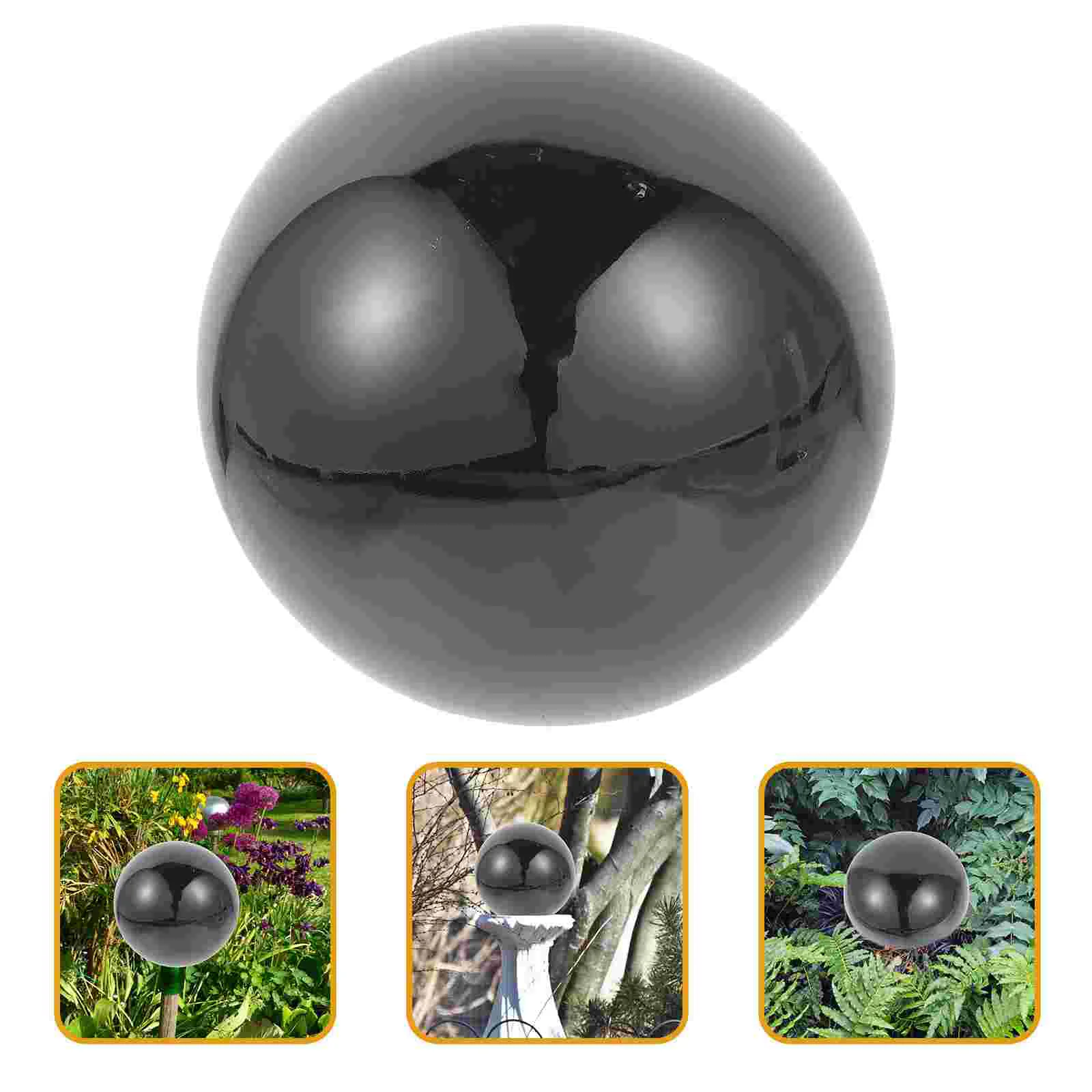

Garden Reflective Ball Flower Decorations Gazing Globe Bright Light Ornaments Balls Polished Stainless Steel Delicate