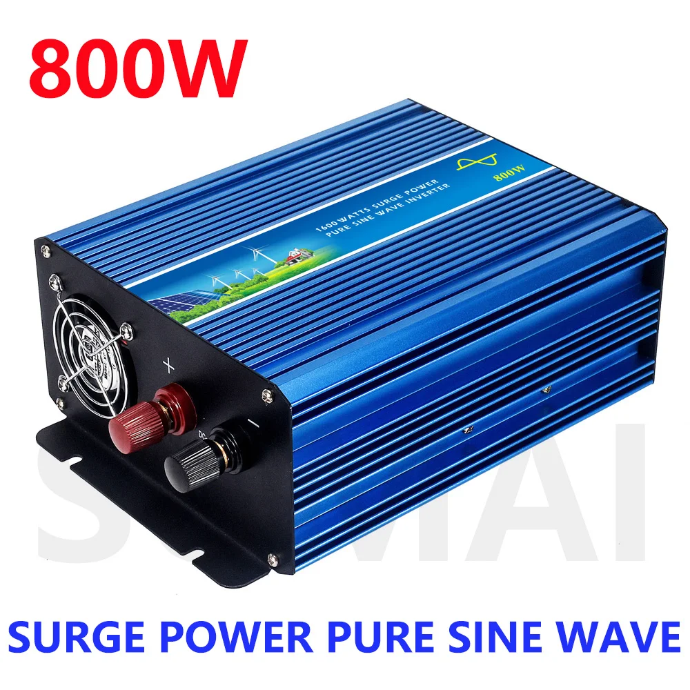 800W Off Grid Inverter A Onda Sinusoidale Pura Ingresso 12V/24V/48V/96V/110V 110V/220V/230V/240V Uscita Cc 50Hz