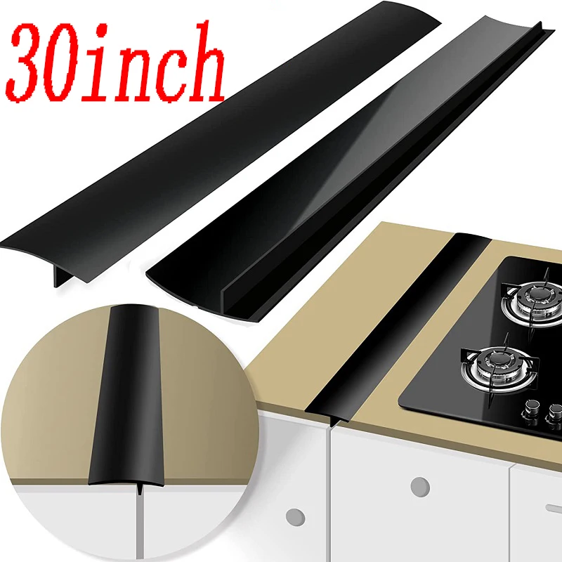 Stove Counter Gap Cover T-shaped Silicone Rubber Strip Gas Stove Protector Cleaning Pad Oil Dust Seal Cooker Cover for gas stove pad,stove gap cover