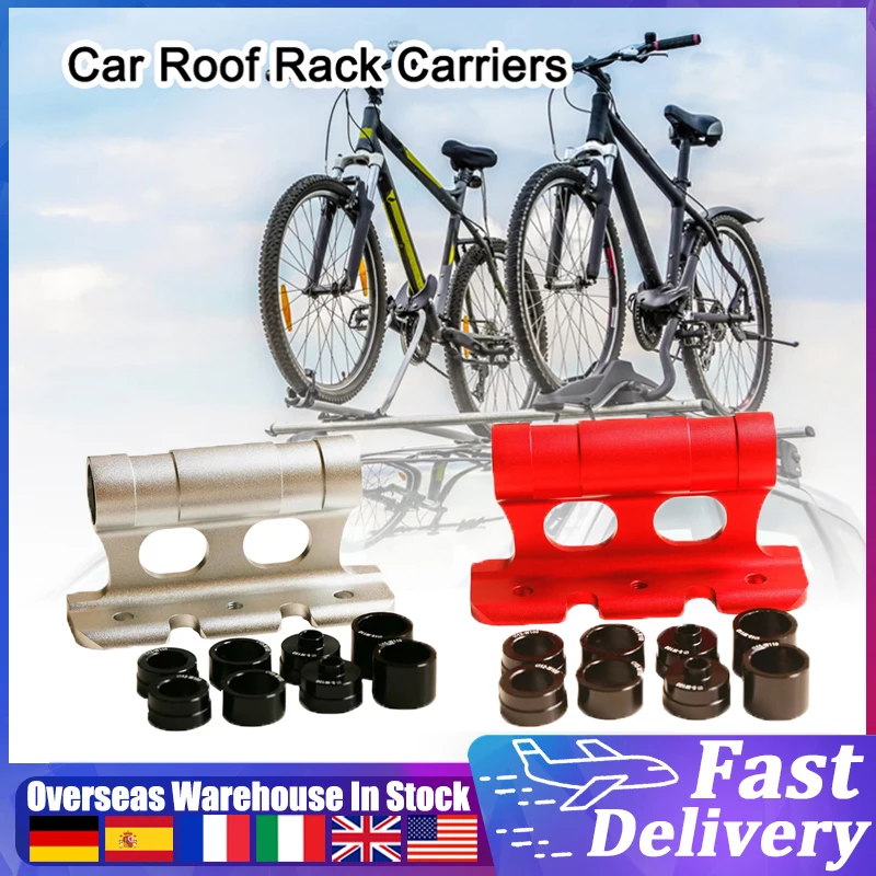 Bike Fork Mount Quick Release Thru Axle Carriers Front Fork Block Car