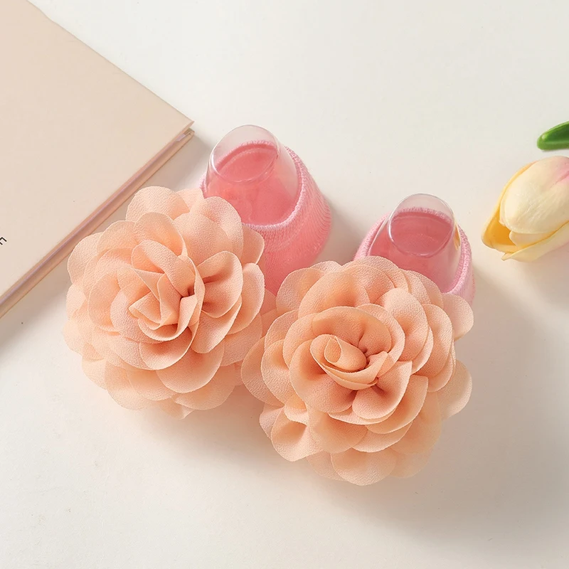  소녀 머리띠 양말 세트, 레이스 실크 꽃 양말, 신축성 헤어밴드,  소녀 귀여운 헤어 액세서리, 사진 소품