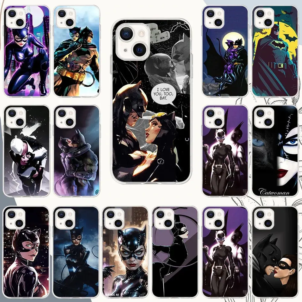 Tr-9 Catwoman Batman Custodia Morbida Per Tecno Spark Go 6 7 7T 7P 8 8C 8P Pova 2 3 4 Air Go Lte Pro