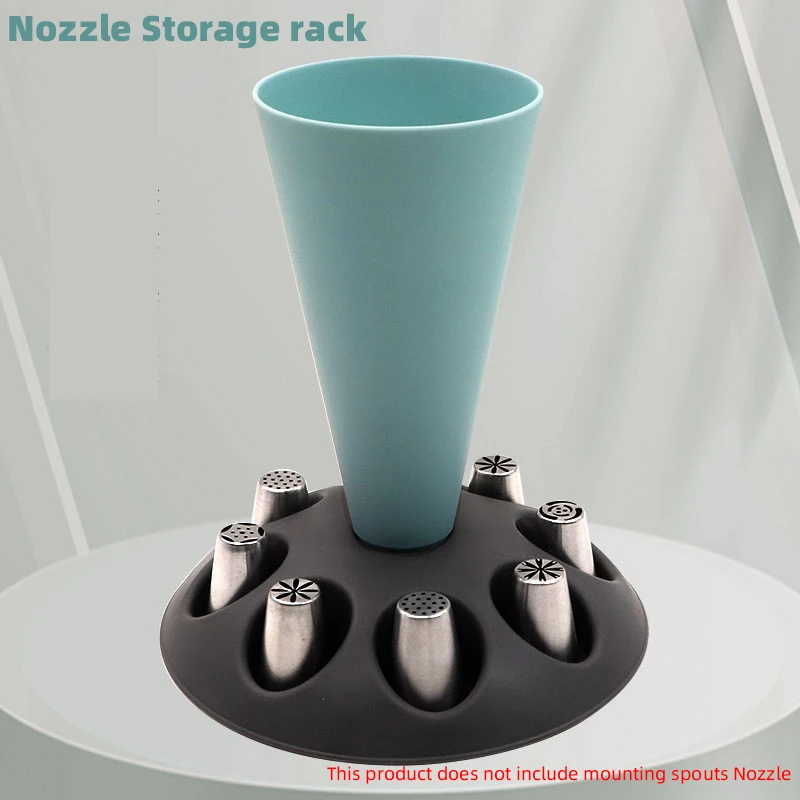 Baking tools Nozzle Storage rack Piping Bags Rack Pastry Bags Holder Set Easy Filling Icing Piping Stand Nozzle