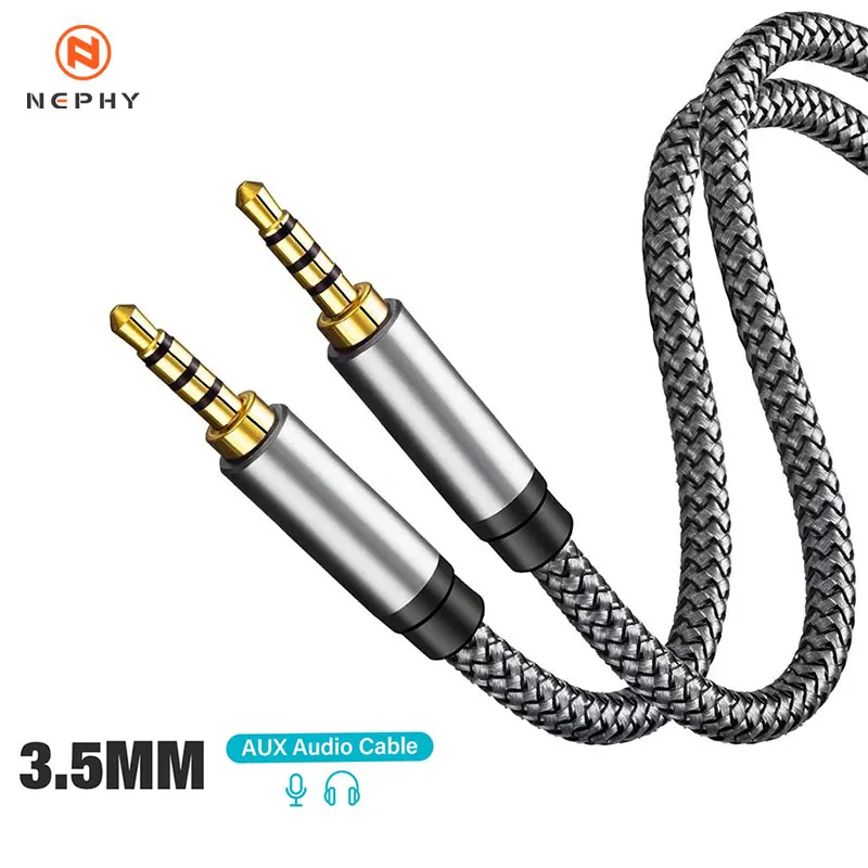 Premium 3.5mm Audio Aux Cable – High-Quality Sound Connection for Headphones, Laptops, Music Players, and Car Audio (Available in 1m, 3m, 5m, 10m Lengths)