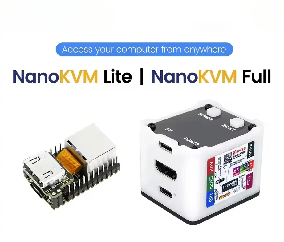 Raspberry Pi Development Board Sipeed NanoKVM PiKVM Mini Remote Control Operation and Maintenance Server Raspberry Pi