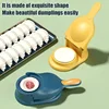 2 in1 Dumpling Maker DIY Kit Wrapper Presser Dough Pressing Ideal for Home Cooking Dough Skin Molder Machine Kitchen Gadgets 3