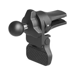 Universal Car Phone Holder with Air Vent Mount and 17mm Ball Head Clamp (A)
