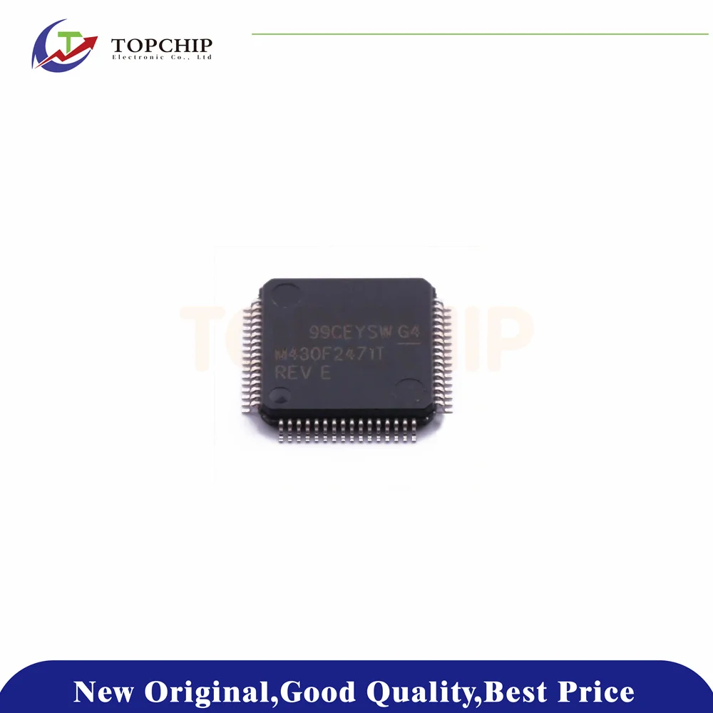 

1Pcs New Original MSP430F2471TPMR MSP430 16MHz 1.8V~3.6V 48 32KB LQFP-64(10x10) Microcontroller Units