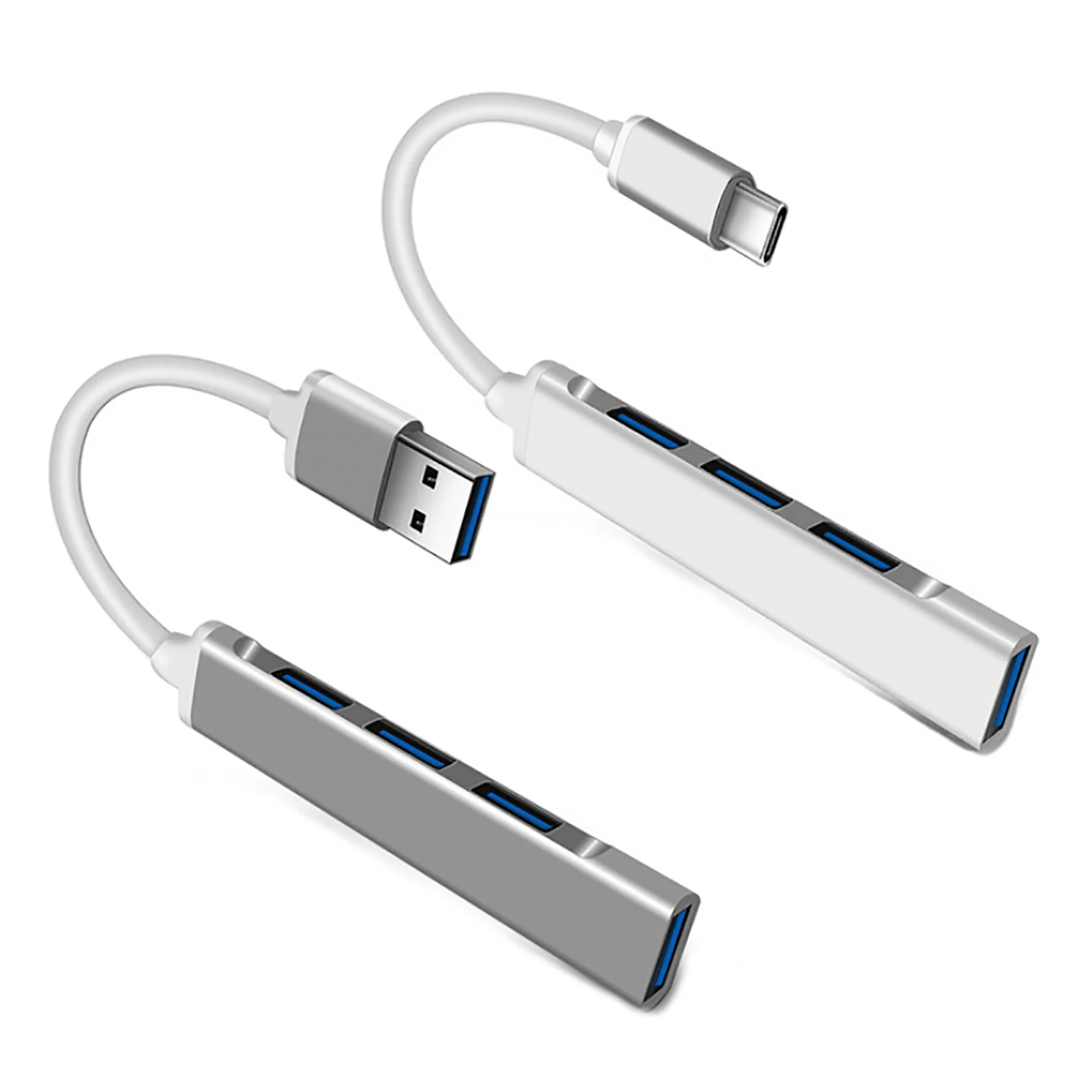 C타입 USB C 허브, 고속 4 포트 멀티 스플리터 어댑터, OTG, 맥북 15 에어 액세서리