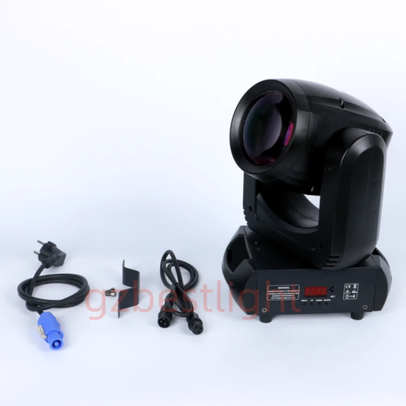 Moving Head Light 150W LED Beam Spot Wash 8 Colors 5-Facet Prism Gobo Stage Light 2pcs 4pcs/lot Flight Case DJ Party