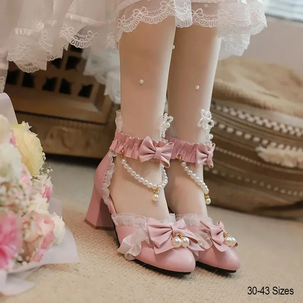 Zapatos De Princesa Con Tacón Para Cosplay, Antideslizantes Y Cómodos, Ideales Para Fiestas Infantiles, Actuaciones Escolares Y Eventos De Disfraces