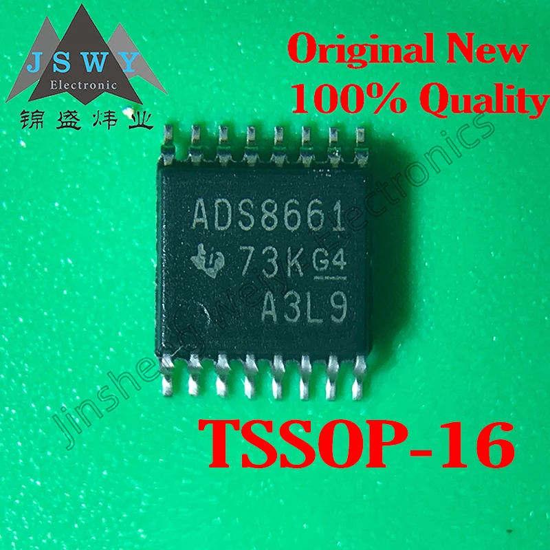 

Free shipping for 1~50PCS ADS8661IPWR ADS8661 SMD TSSOP-16 12-bit analog-to-digital converter chip ADC Good quality in stock