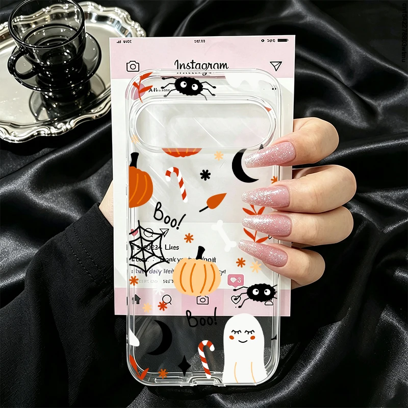 Halloween Cute Pumpkin Soft TPU Phone Case Cover