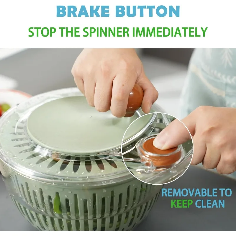 Fruit and Vegetable Washing Machine, Fruit and Vegetable Cleaner,Salad Spinner large INCLUDED,Veggie and Produce Washer,Purifier 6
