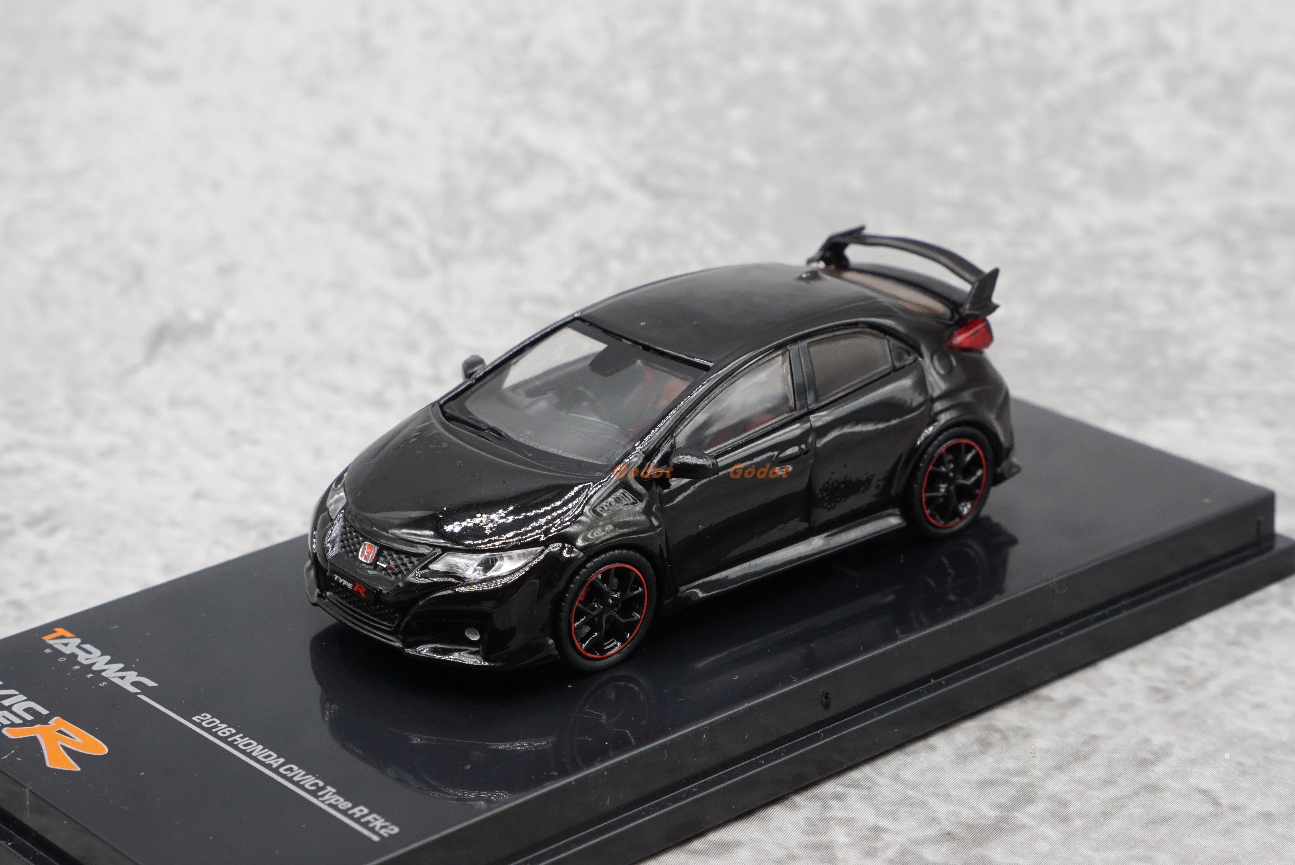 1:64 Scale Diecast Alloy Honda Civic FK2 Toys Cars Model Classics