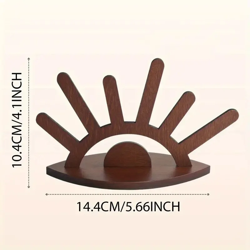 1PC Creative Jewellery Racks Ring Storage Display Racks Wooden Crafts Ornaments Holiday Gift Gifts