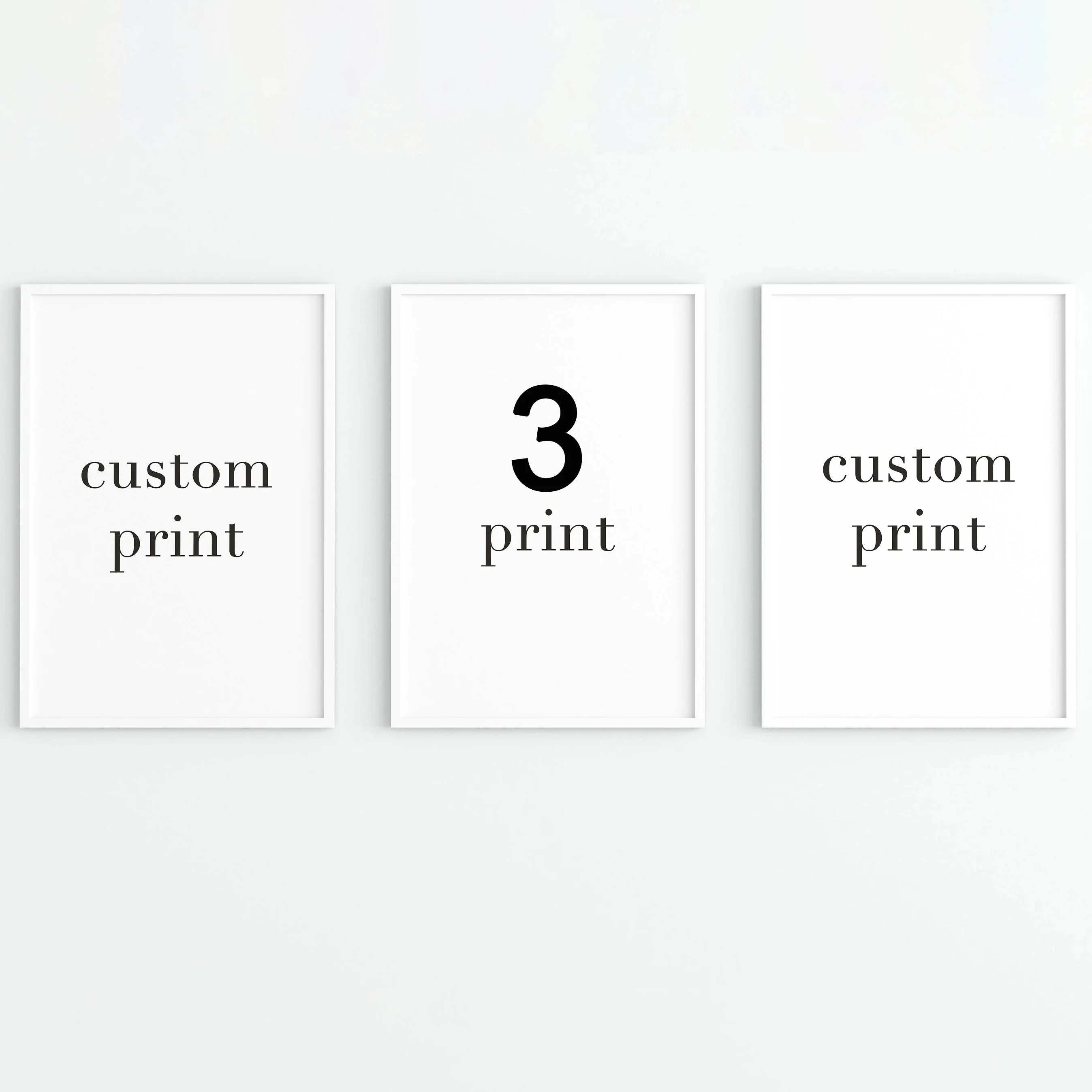 3pcs canvas