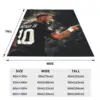 Neymar Art Blanket Fleece Warm Sofa Throw Blankets For Couch Bedding Outdoor Throws Bedspread Quilt 3