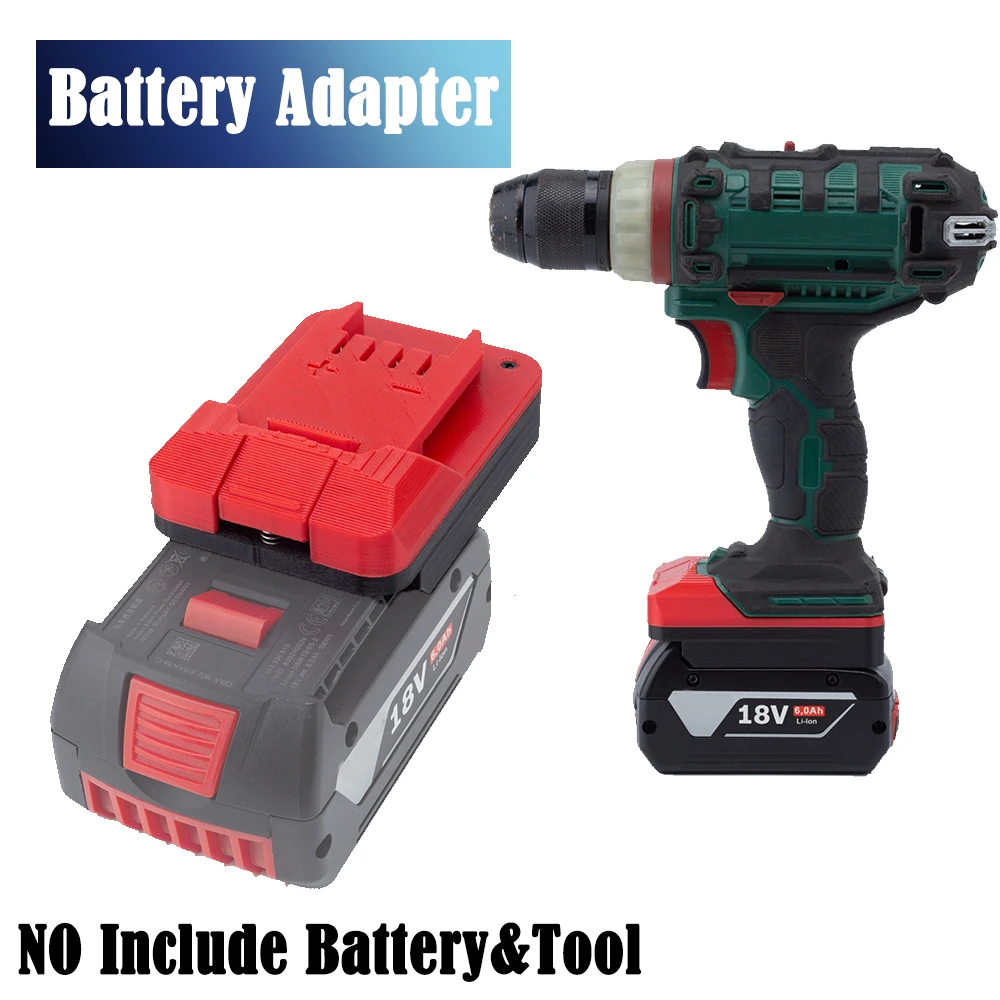 Convertitore Batteria Per Bosch Bat609 Bat610G A Lidl Parkside X20V Strumento Batteria Agli Ioni Di Litio (Non Includere Strumenti E Batteria)