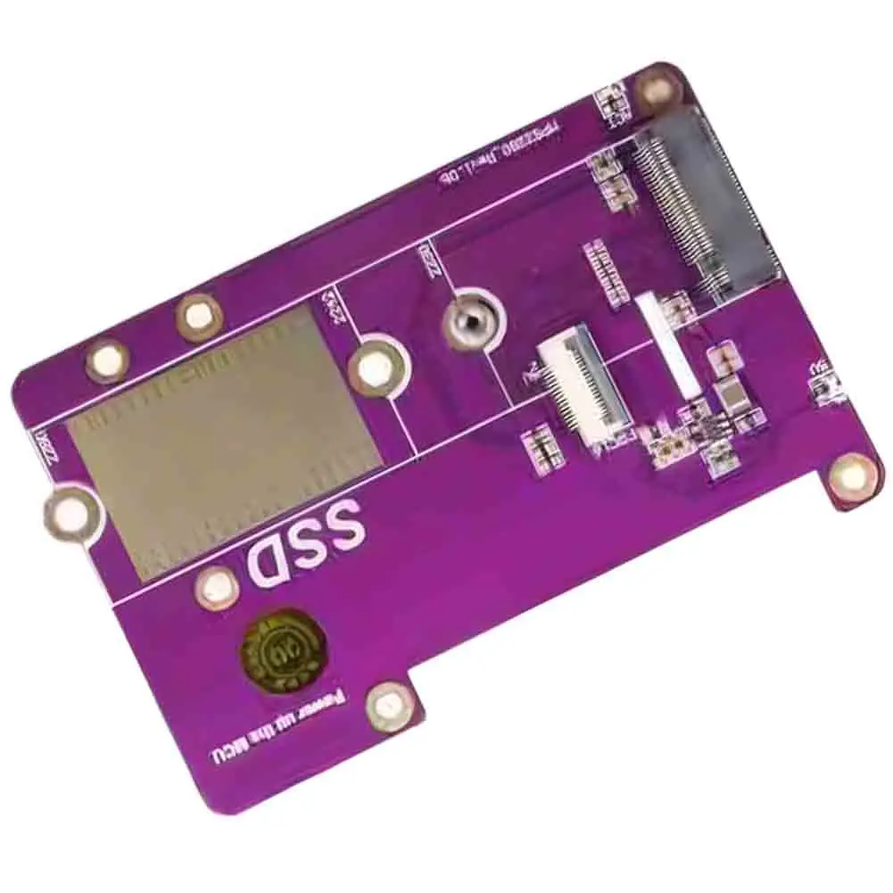 PCIe to M.2 NVMe SSD ָ Ʈ ̺ , Raspberry Pi 5  ֺ , M.2 2230/2242/2280 SSD