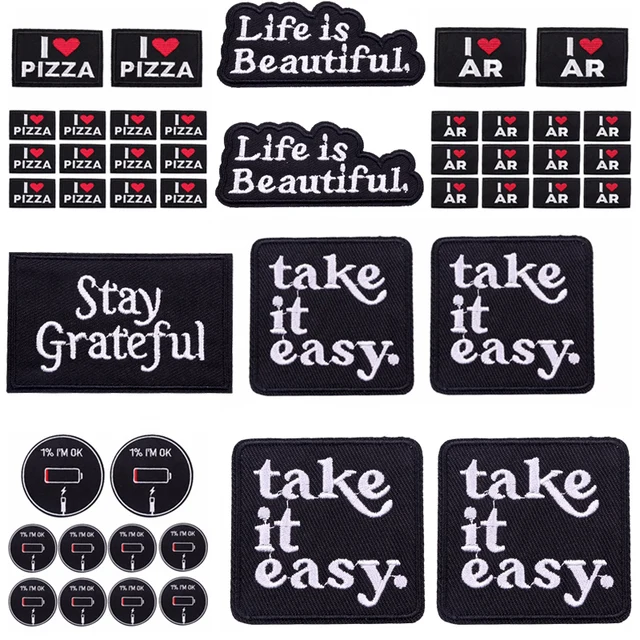 52 Toppe Termoadesive Con Lettere Dell'Alfabeto - Per Decorare Vestiti, Borse E Tessuti - Foto 2