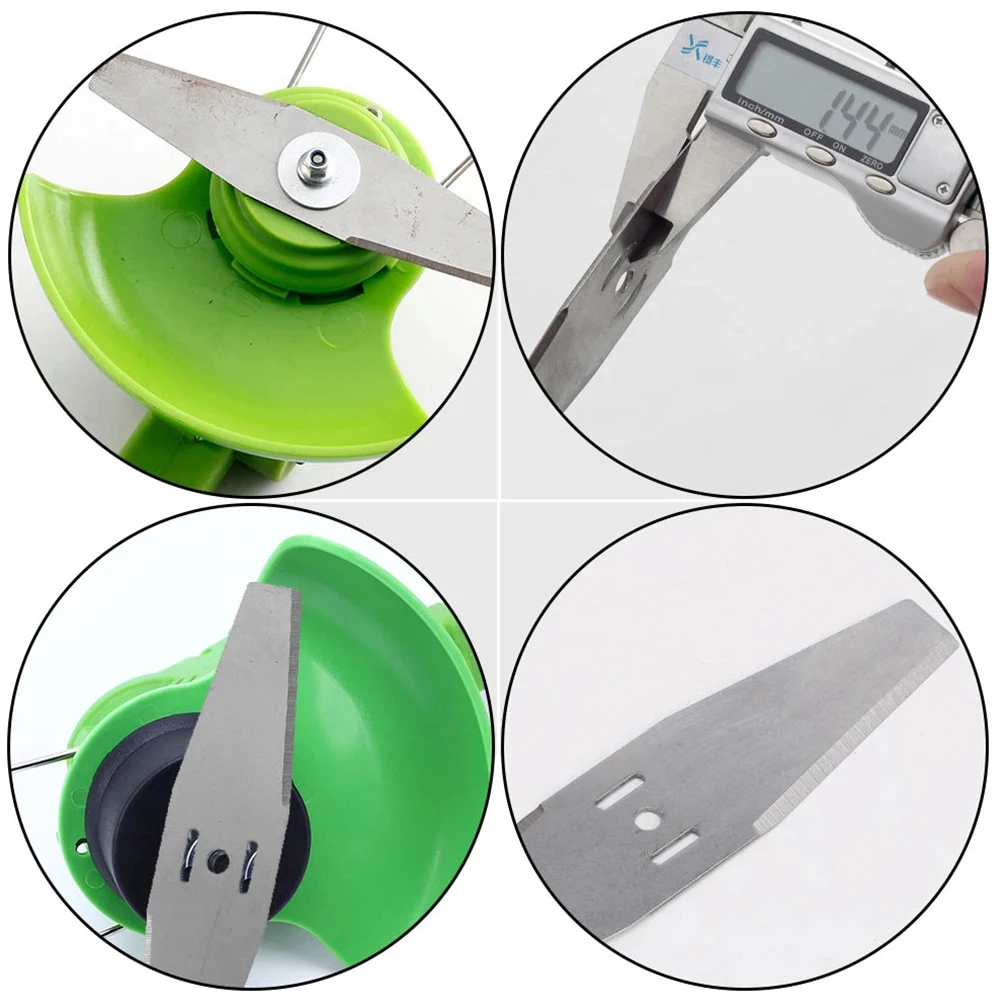 

5pcs Metal Grass String Trimmer Head Blade Replacement Saw Blades Lawn Mower Fittings Accessories For Garden Tool Parts