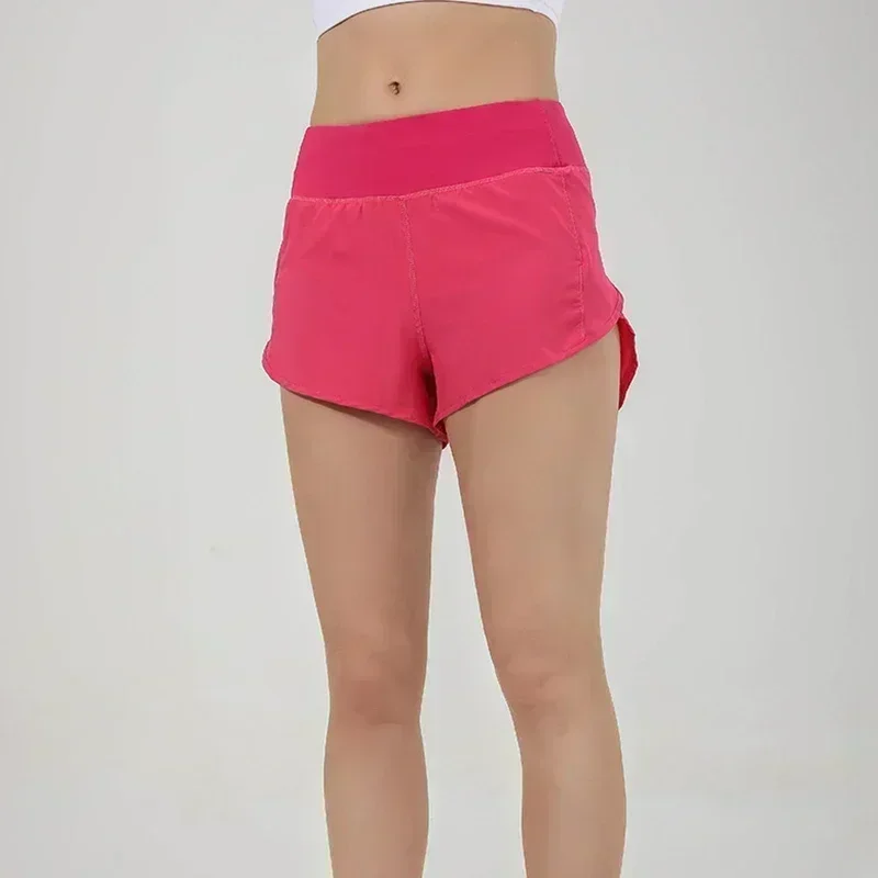 Lemon Speed Up High Waist Running Shorts for Women With Liner  2.5