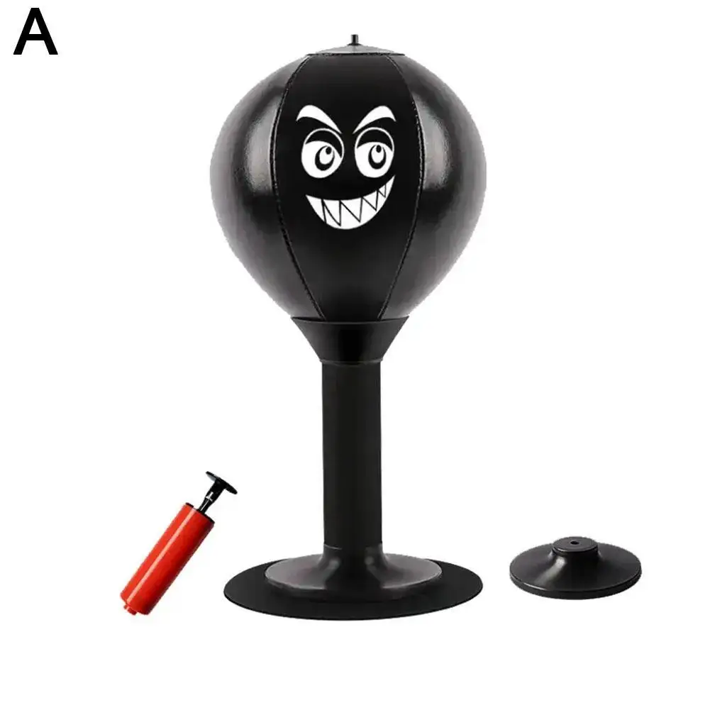 Desktop Boxing Speed Ball Punching Bag Stress Buster With Cup Punch Cup Table Desk Boxing Suction Reduce Ball Tension Sucti X6z9