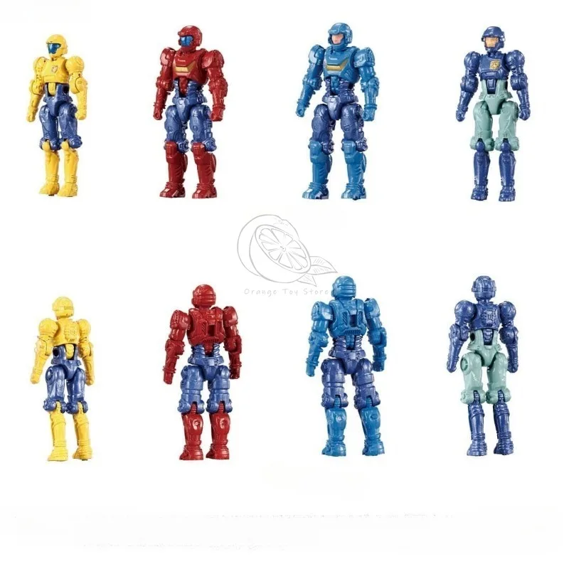 재고 있음 Takara Tomy Diaclone 장난감 DA-105 팀원 및 리프트 모델 로봇 컬렉션 액션 피규어 장난감 선물 취미