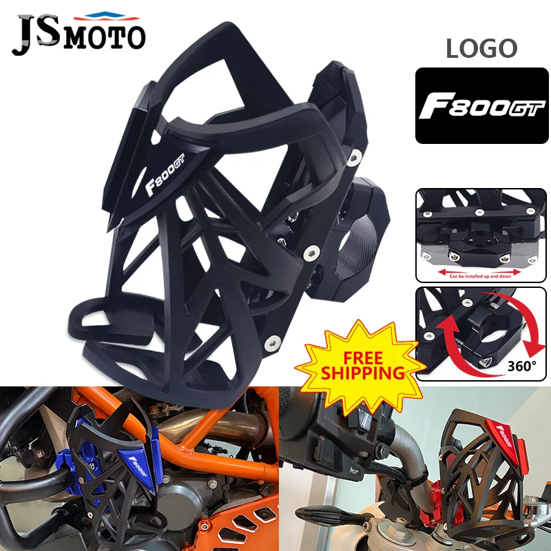 

Motorcycle Accessories For BMW F800GT F800ST f800gt f800st Beverage Water Bottle Bracket Cage Drink Cup Holder Stand Mount