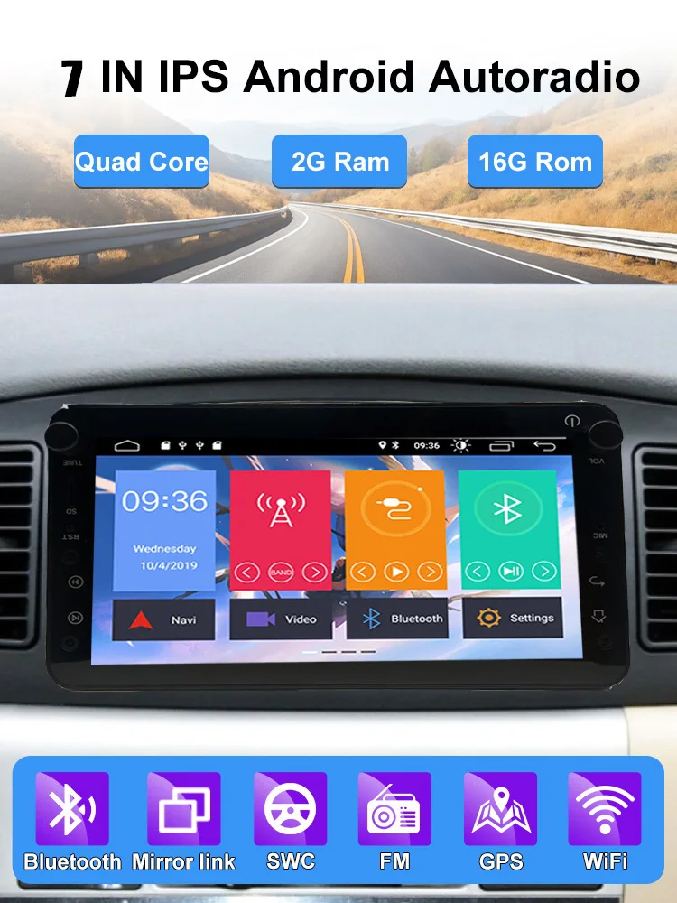 Android car radio For Alfa Romeo Mito 2008-2016 stereo screen Wired Carplay Mirr