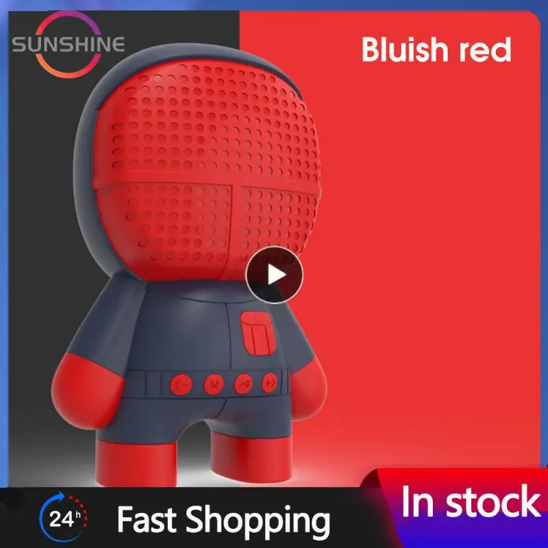 Music Sound Box Cute Support Tf Card Multi Color Opzionale Surround Sound Mini Comodo Audio Subwoofer Wireless True Wireless