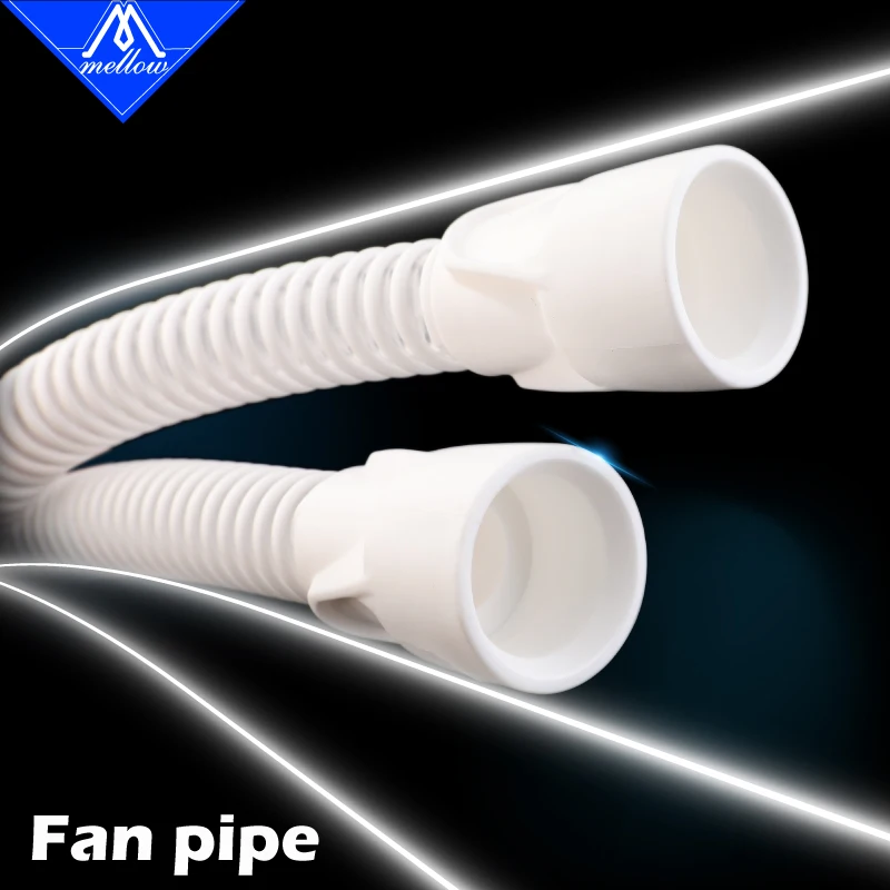 Tubo de Ventilador Cpap Anti-fold Suave Ventilador Centrífugo sem Escova dc Ws7040 7040 Vzbot Impressora 3d com Holograma 15 mm 18 m
