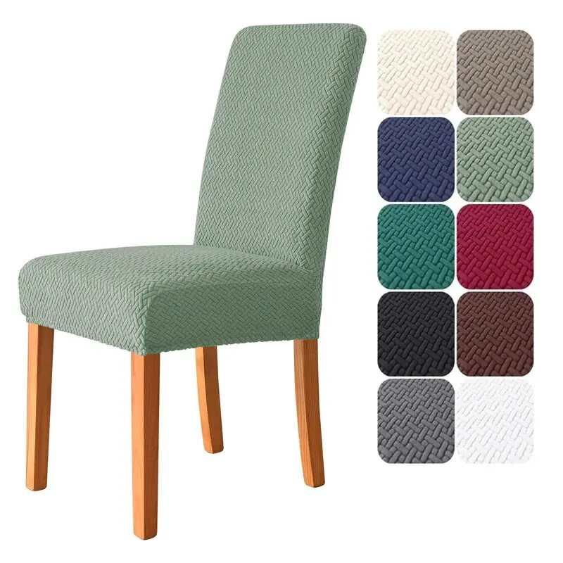 Elastic Pure Color Universal Chair Cover – Durable Protective Seat Cover