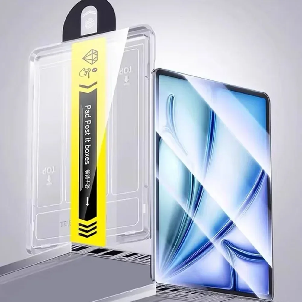 Tempered Glass for IPad 11th A16 2025 Screen Protector for IPad Air 11/Air 13 M3 HardnessProtective Film Easy Installation Kit