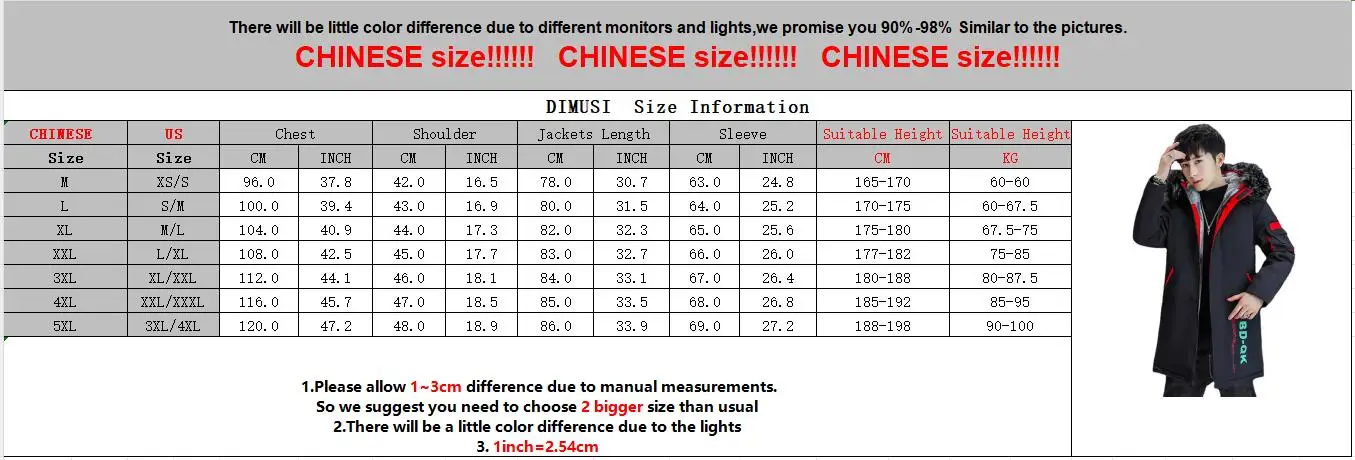 DIMUSI Winter Men's Mid-Long Parkas Coats Male Thermal Hooded Jackets Men Classic Fur Collar Fleece Liner Padded Jacket Clothing