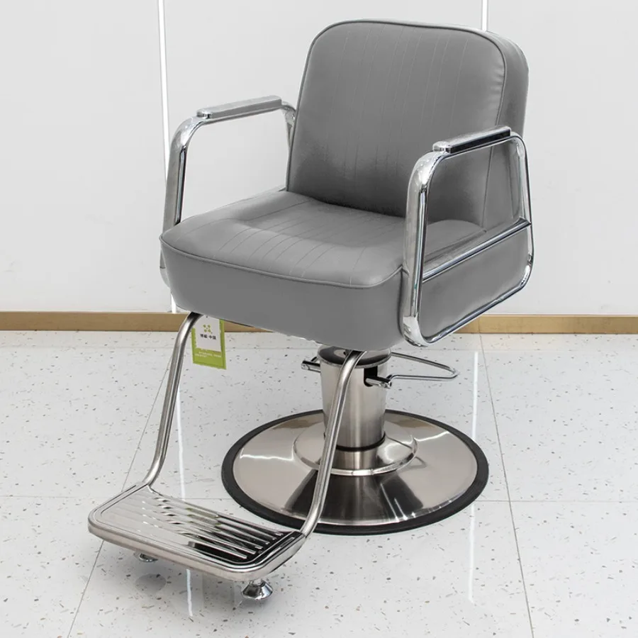 Hydrolic Barber Chair Standing Mat Silver Professional Vintage Barber Chair Tool Portable Mobile Luxery Black Stuhl Dining Chair dining coffee tables computer service computer lightweight garden table picnic equipment portable mesa outdoor garden furniture