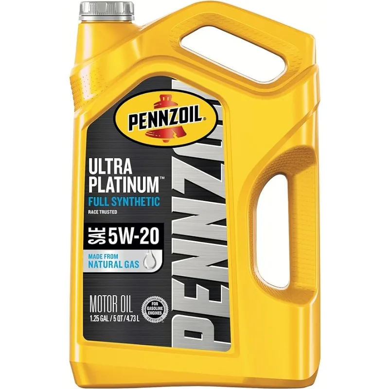 

Pennzoil Ultra Platinum Full Synthetic 5W-20 Motor Oil (5 Quart, Single Pack)