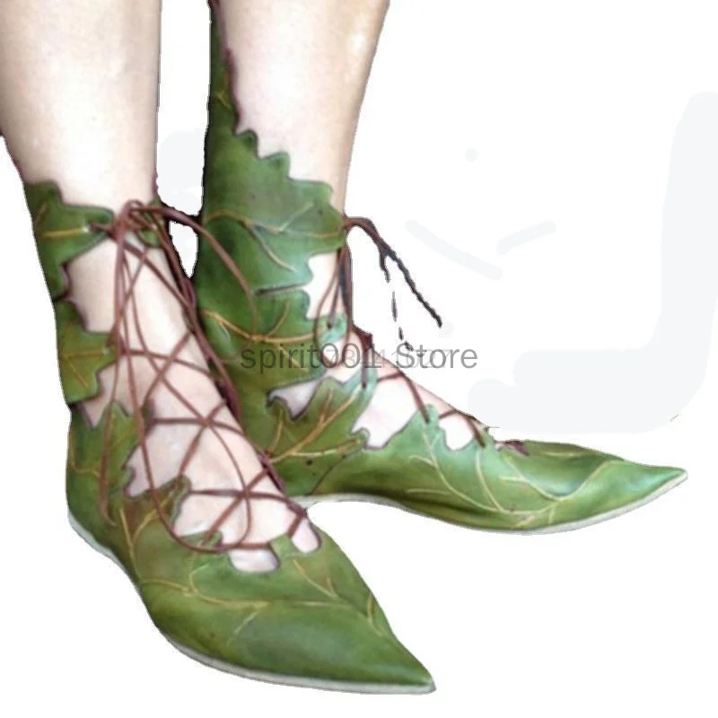 Medieval Gothic Retro Shoes For Women Men Cosplay
